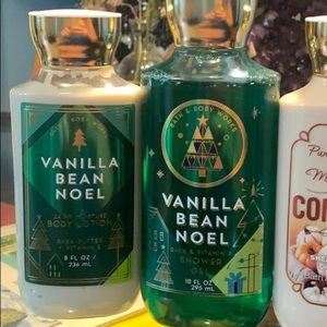 Bath and body works lotion and shower gel